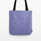 Art Deco Arch Pattern XXI Very Peri Tote Bag Gallery Image 1
