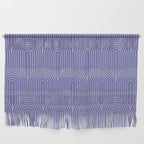 Art Deco Arch Pattern XXI Very Peri Wall Hanging Gallery Image 1