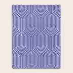 Art Deco Arch Pattern XXI Very Peri Notebook Gallery Image 4