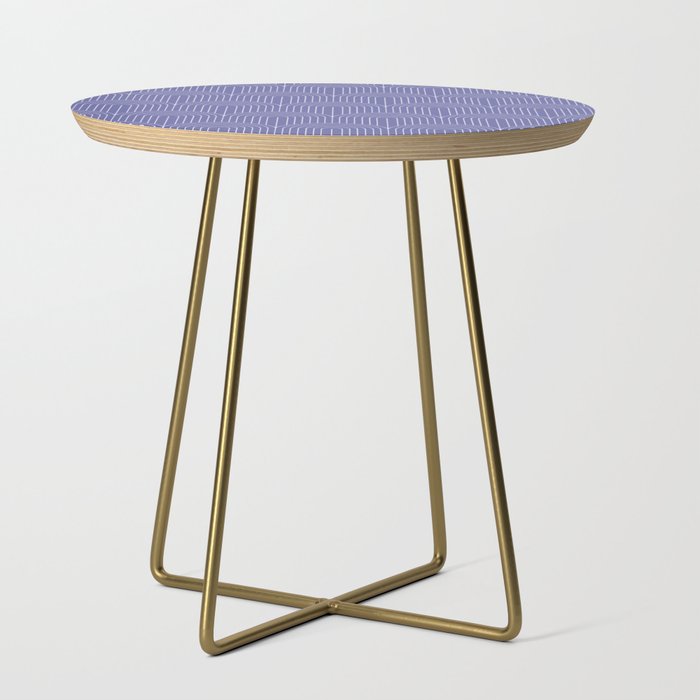 Art Deco Arch Pattern XXI Very Peri Side Table Gallery Image 1