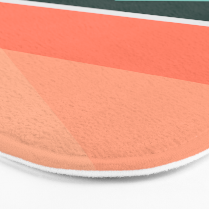 Geometric Landscape 16 Bath Mat Gallery Image 3
