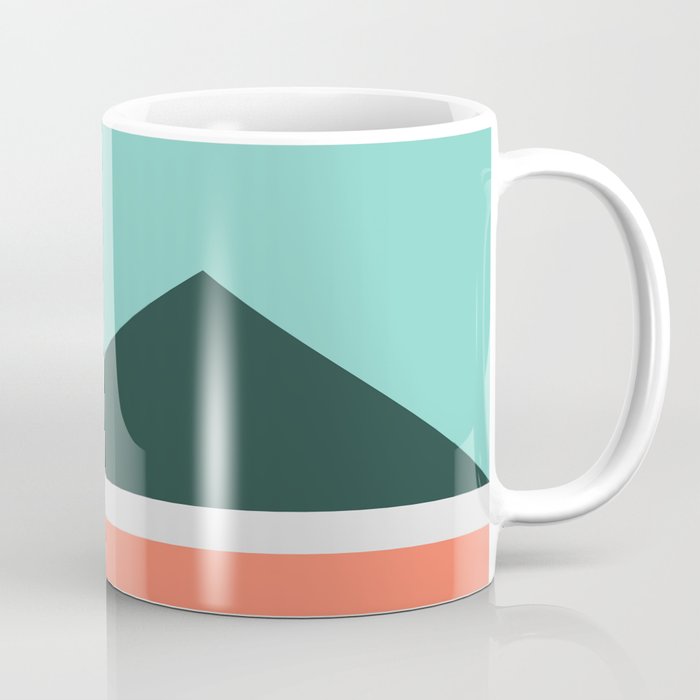 Geometric Landscape 16 Coffee Mug Gallery Image 1