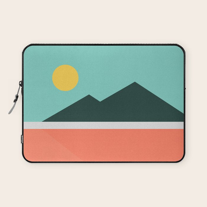 Geometric Landscape 16 Laptop Sleeve Gallery Image 1