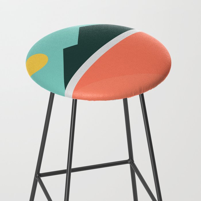 Geometric Landscape 16 Stool Gallery Image 2