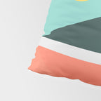 Geometric Landscape 16 Pillow Sham Gallery Image 4