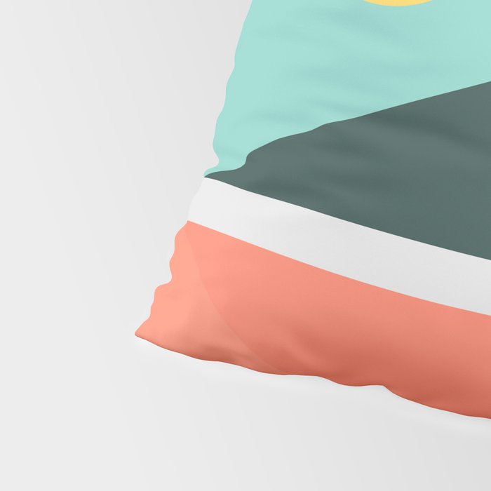 Geometric Landscape 16 Pillow Sham Gallery Image 4
