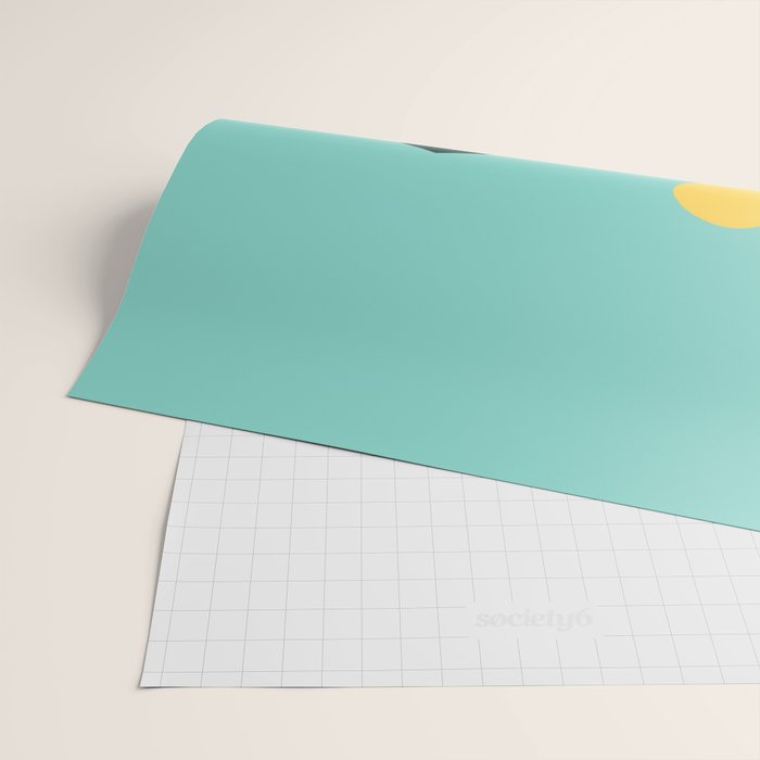 Geometric Landscape 16 Wrapping Paper Gallery Image 2