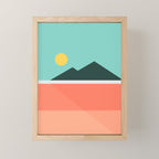 Geometric Landscape 16 Mini Art Print Gallery Image 1