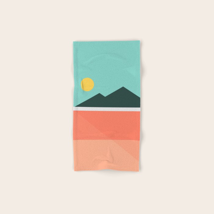 Geometric Landscape 16 Towels Gallery Image 1