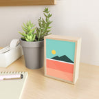 Geometric Landscape 16 Mini Art Print Gallery Image 2