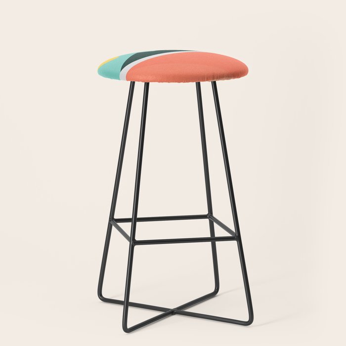 Geometric Landscape 16 Stool Gallery Image 1