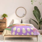 Flowers in green room Comforter Gallery Image 3