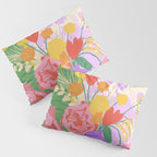 Flowers in green room Pillow Sham Gallery Image 3