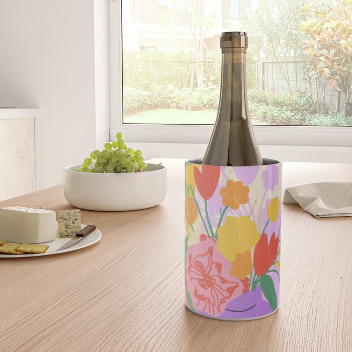 Flowers in green room Wine Chiller Gallery Image 4