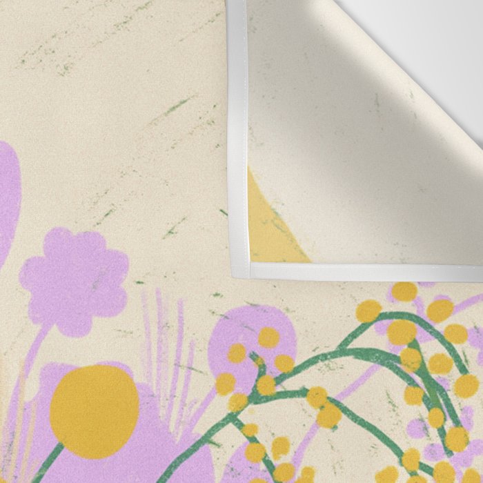 Flowers in green room Wall Tapestry Gallery Image 3