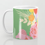 Flowers in green room Coffee Mug Gallery Image 3