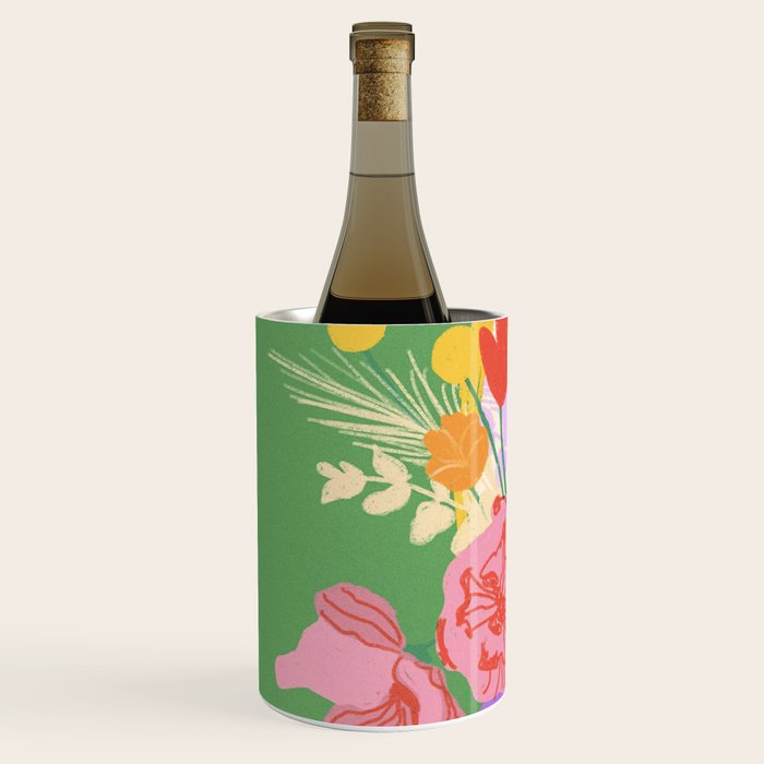 Flowers in green room Wine Chiller Gallery Image 2