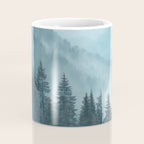 Misty Pine Forest Coffee Mug Gallery Image 4
