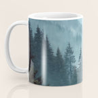 Misty Pine Forest Coffee Mug Gallery Image 3