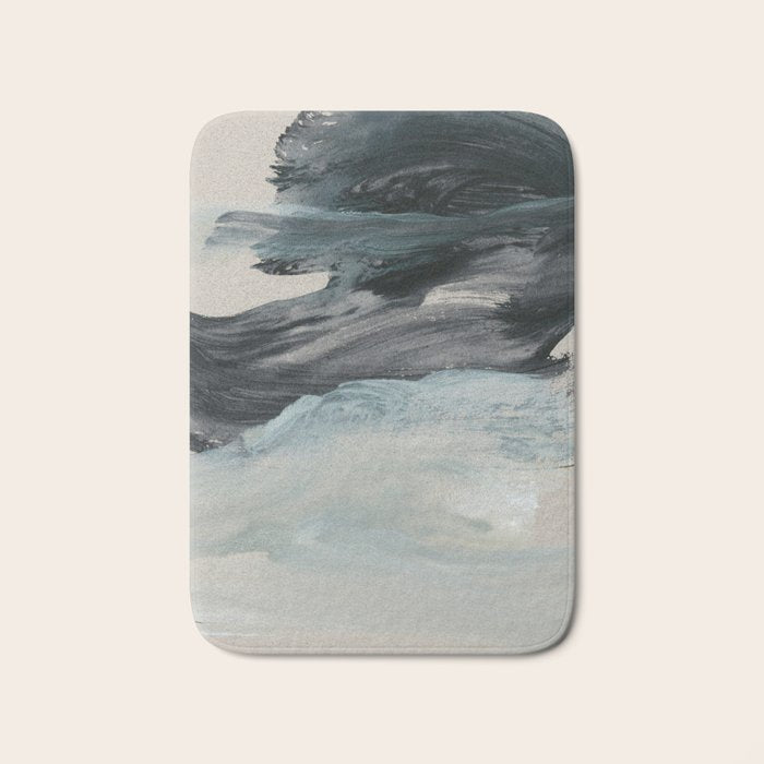 minimal brushstrokes 3 Bath Mat Gallery Image 1