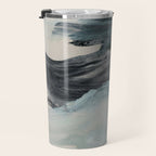 minimal brushstrokes 3 Travel Mug Gallery Image 3