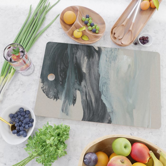 minimal brushstrokes 3 Cutting Board Gallery Image 2