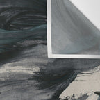 minimal brushstrokes 3 Wall Tapestry Gallery Image 3