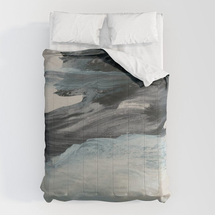 minimal brushstrokes 3 Comforter Gallery Image 1