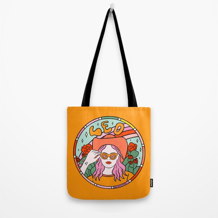 Leo Cowgirl Tote Bag Gallery Image 2