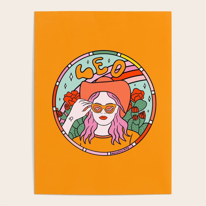 Leo Cowgirl Poster Gallery Image 4