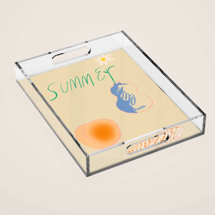 SUMMER ESSENCE Acrylic Tray Gallery Image 1