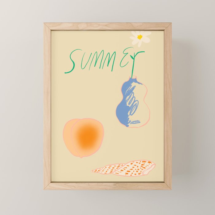 SUMMER ESSENCE Mini Art Print Gallery Image 1