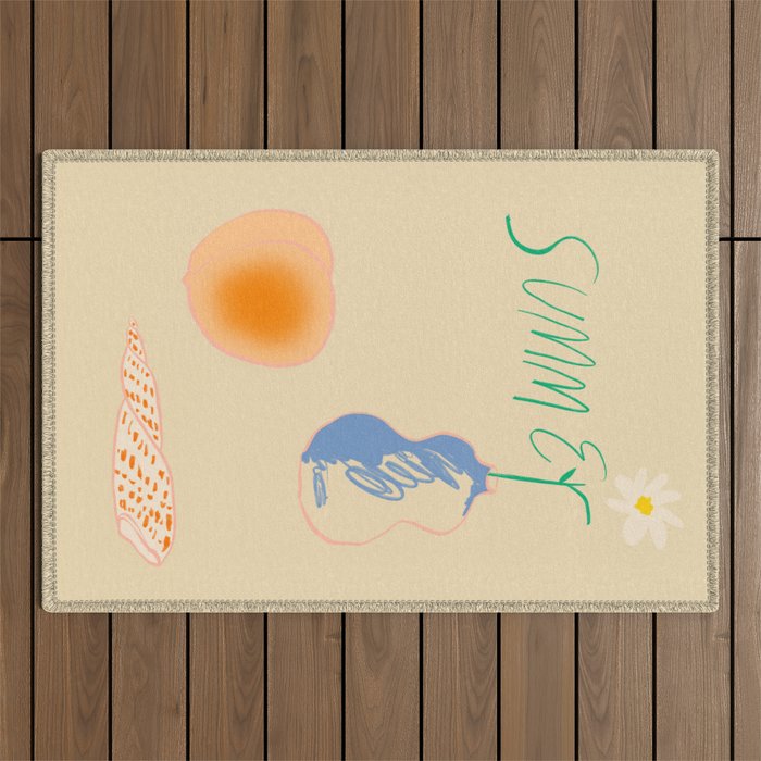 SUMMER ESSENCE Outdoor Rug Gallery Image 1