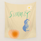 SUMMER ESSENCE Wall Tapestry Gallery Image 4
