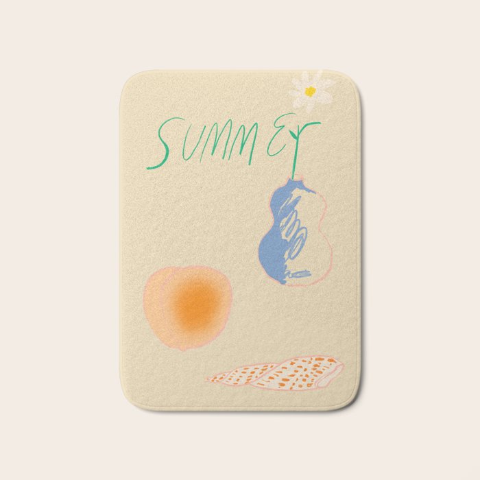 SUMMER ESSENCE Bath Mat Gallery Image 1