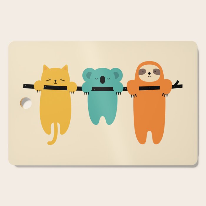 Hang In There Cutting Board Gallery Image 1