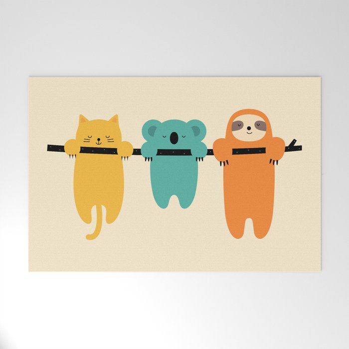 Hang In There Welcome Mat Gallery Image 1