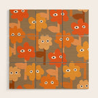 Suspicious Garden #2 Wood Wall Art Gallery Image 1