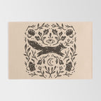 Cozy Night Fox Rug Gallery Image 2