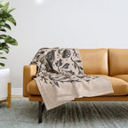 Cozy Night Fox Throw Blanket Gallery Image 1