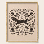 Cozy Night Fox Serving Tray Gallery Image 1