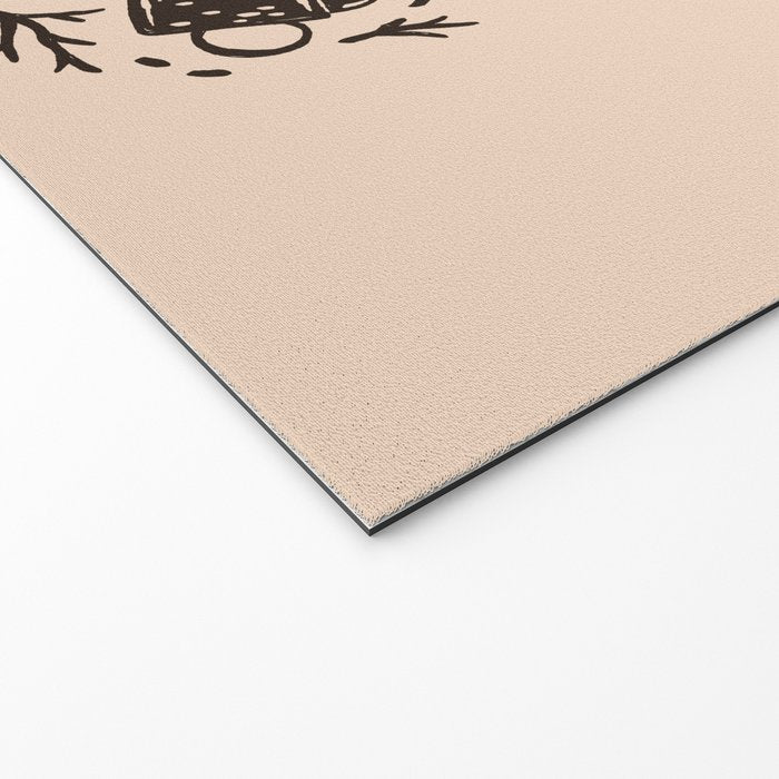 Cozy Night Fox Welcome Mat Gallery Image 2