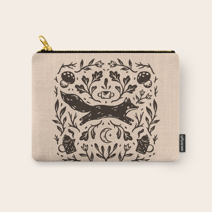 Cozy Night Fox Carry All Pouch Gallery Image 1