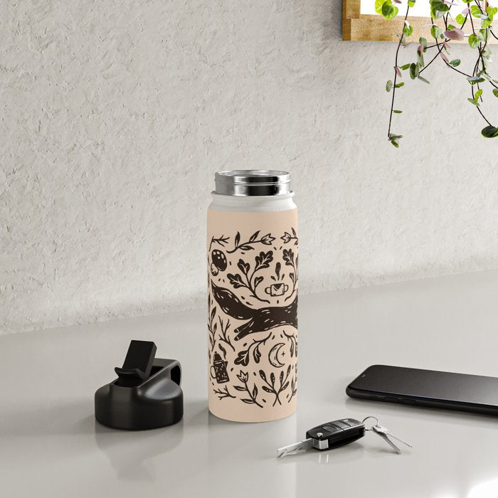 Cozy Night Fox Water Bottle Gallery Image 4
