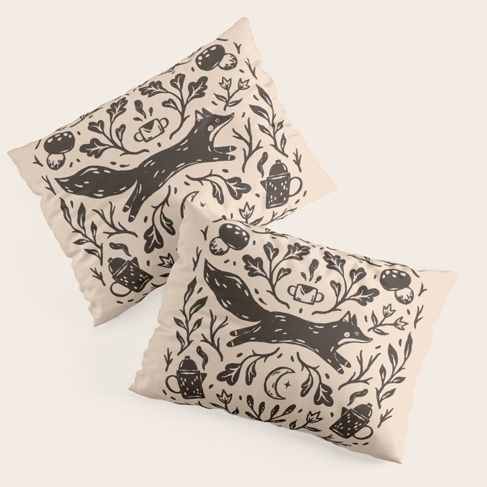 Cozy Night Fox Pillow Sham Gallery Image 3