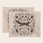 Cozy Night Fox Placemat Gallery Image 1