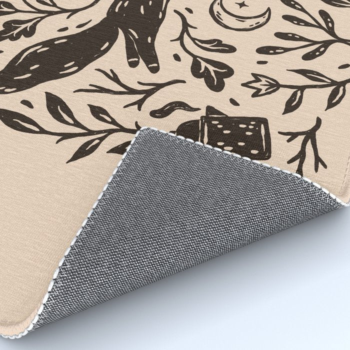 Cozy Night Fox Rug Gallery Image 4