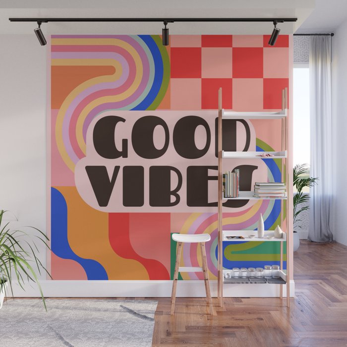 Good Vibes 4 Wall Mural Gallery Image 1