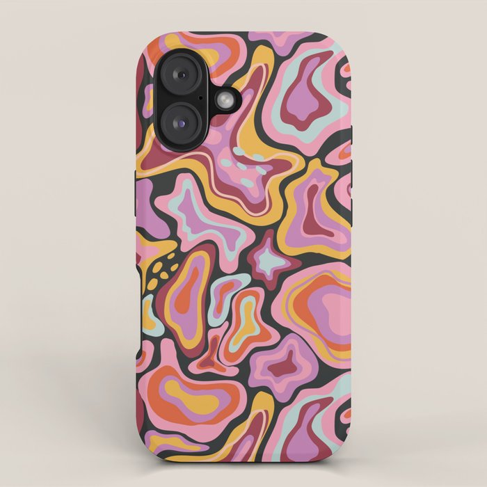 Splish splash pink iPhone Case Gallery Image 1