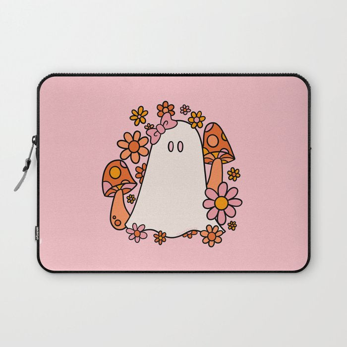 Bow Ghost Laptop Sleeve Gallery Image 1